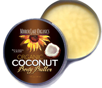 Coconut Body Butter 4 oz tin