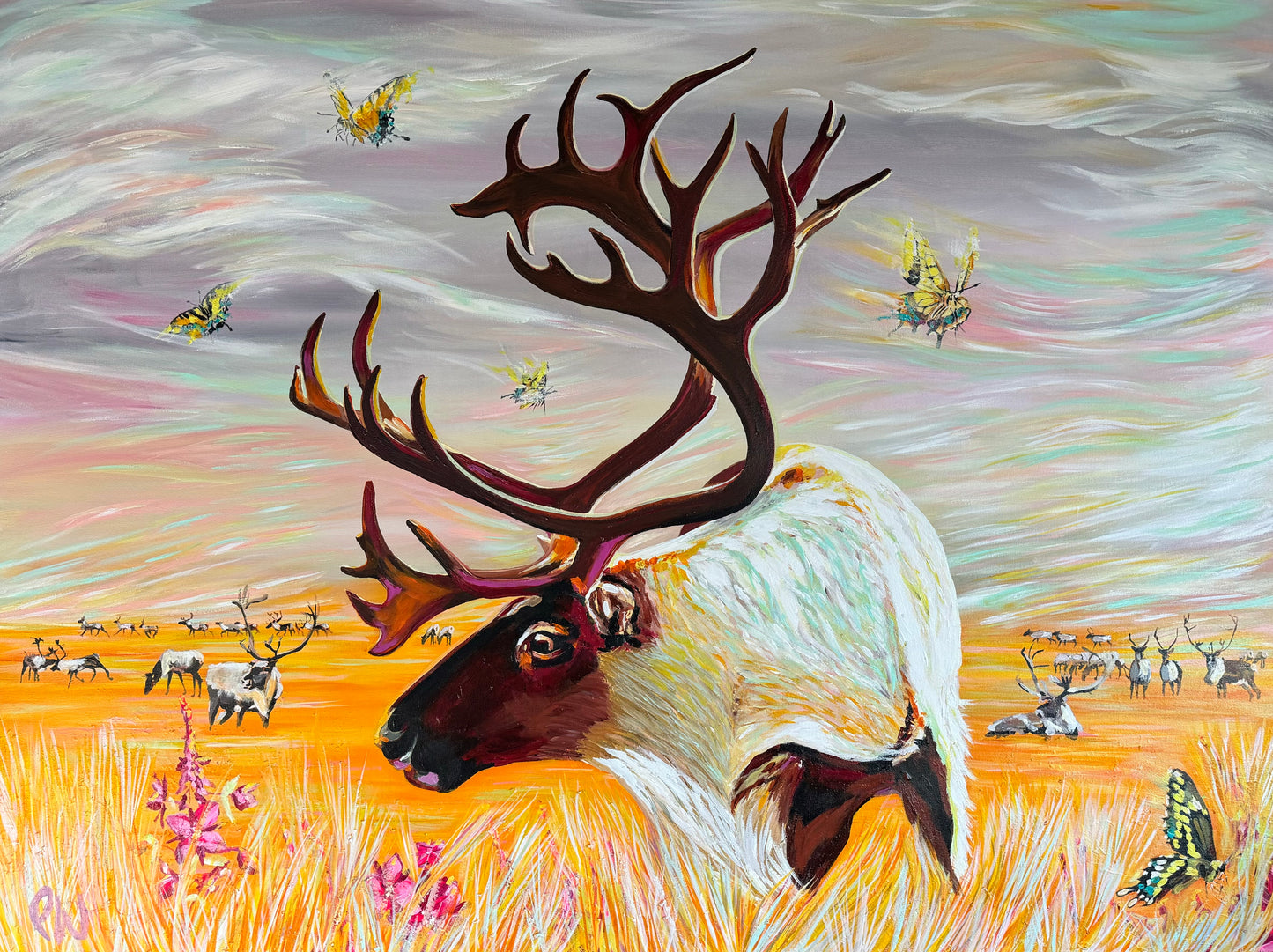 Caribou Herd Butterflies