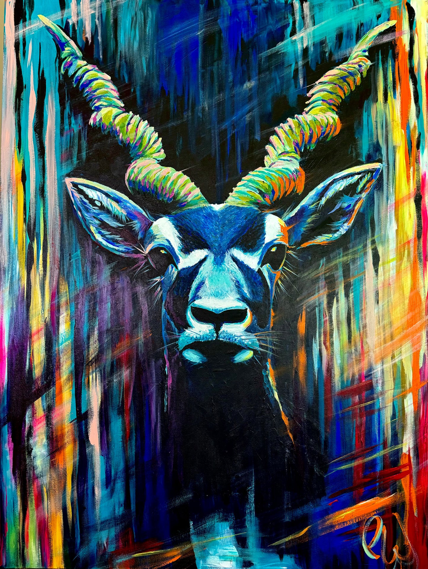 Black Buck Antelope, Commission