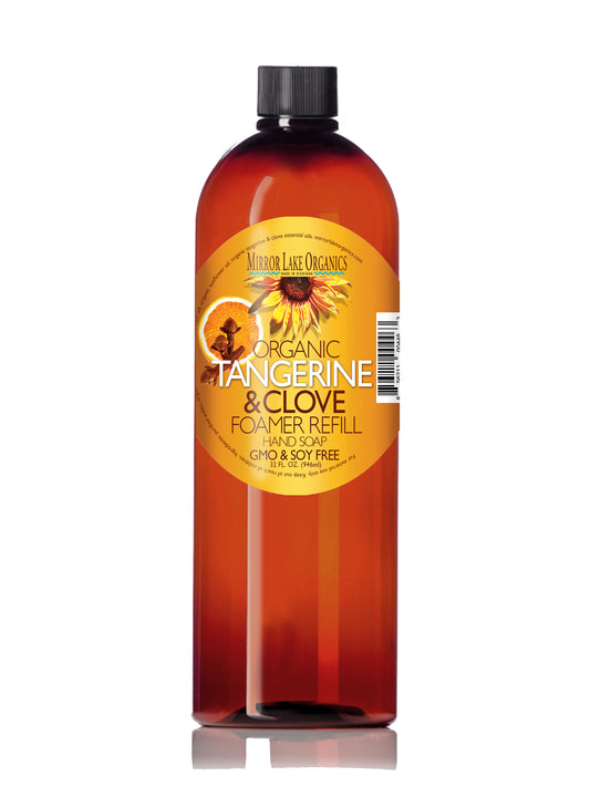 Tangerine Clove Foaming Hand Soap Refills 32oz